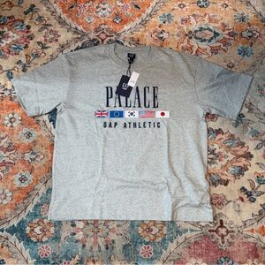 Palace x Gap Heavy Jersey TShirt - Heather Grey - Size Medium BRAND NEW